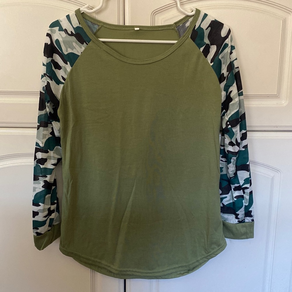 Long Sleeve Camo Shirt